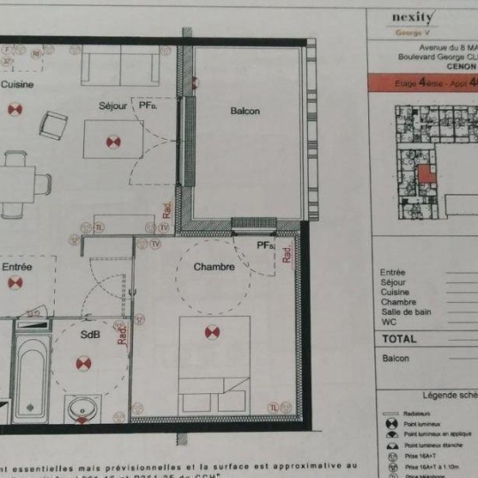  ACCESS IMMOBILIER : Apartment | CENON (33150) | 41 m2 | 149 000 € 